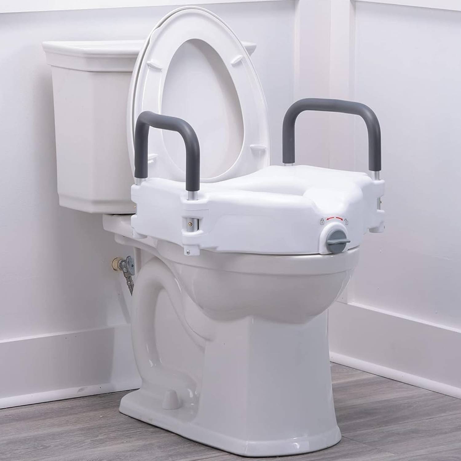 * Raised Toilet Seat