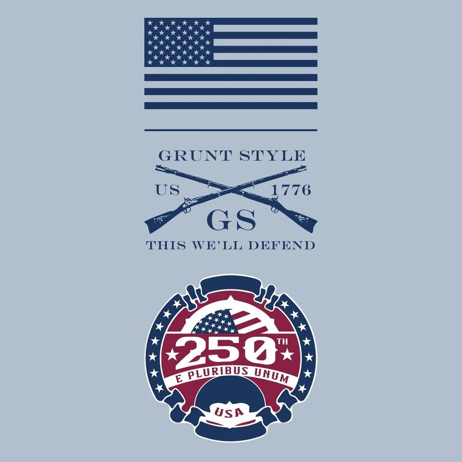 Women's 250th Commemorative Flowy Tank - Stonewash Denim