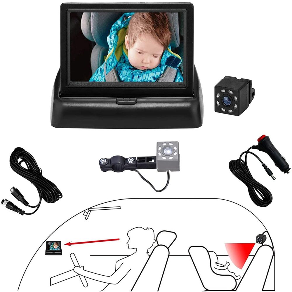 * Baby Car Camera Mirror Display