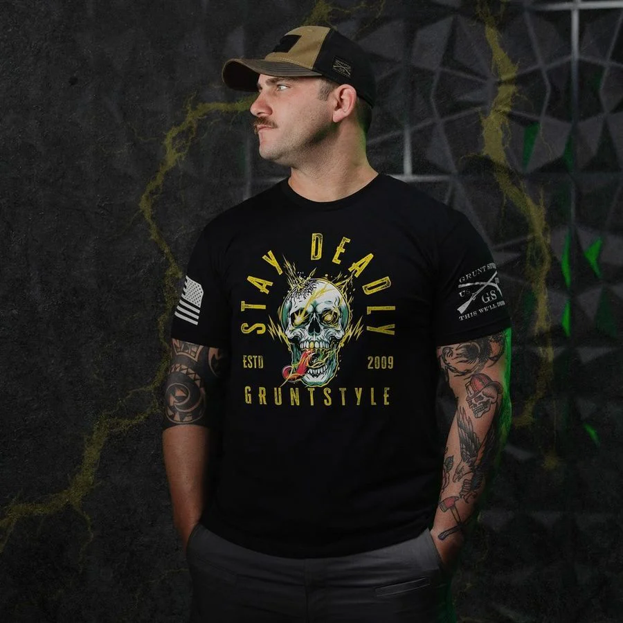 Stay Deadly T-Shirt - Black