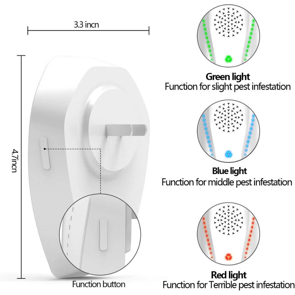 *Multifunction ElectroSonic Pest Repeller
