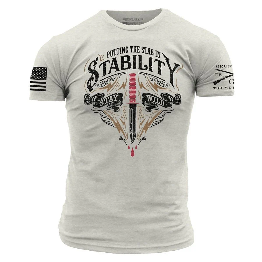 Stab in Stability T-Shirt - Sand