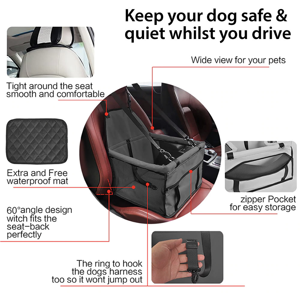 * Dog Car Seat 