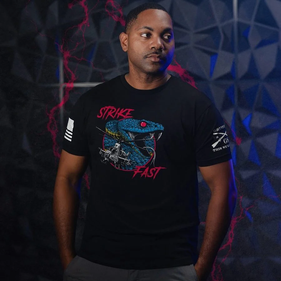 Strike Fast Viper T-Shirt - Black