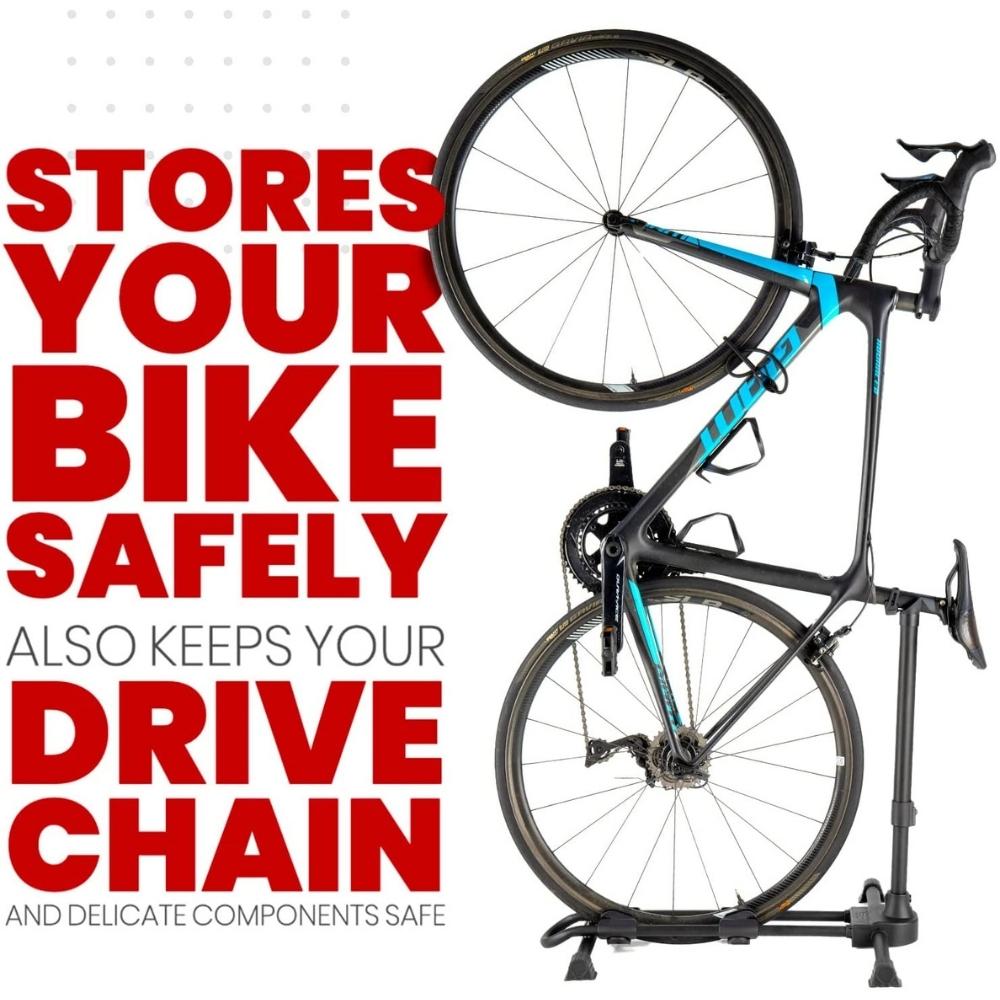 * Vertical Bike Rack