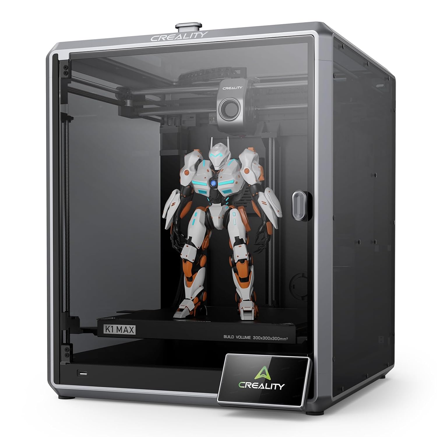 Creality K2 Plus Combo 3D-Drucker, 16-Farben Multimaterial-Druck, 350³mm XXL-Bauraum, Servo-Direktantrieb, Dual-KI-Kameras, Ultra-Leise