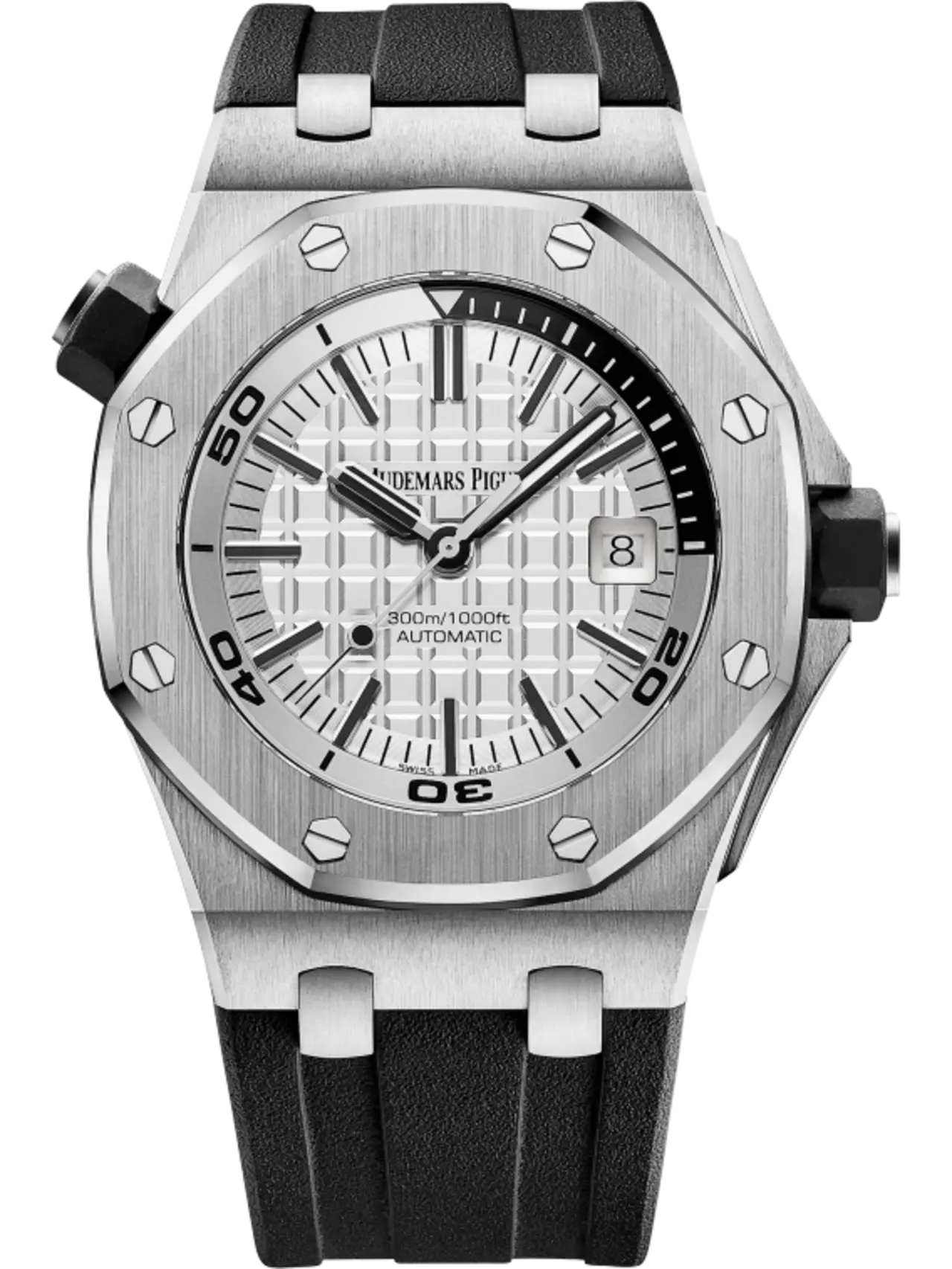 A&P OFFSHORE DIVER Siver-Toned Dial 42mm