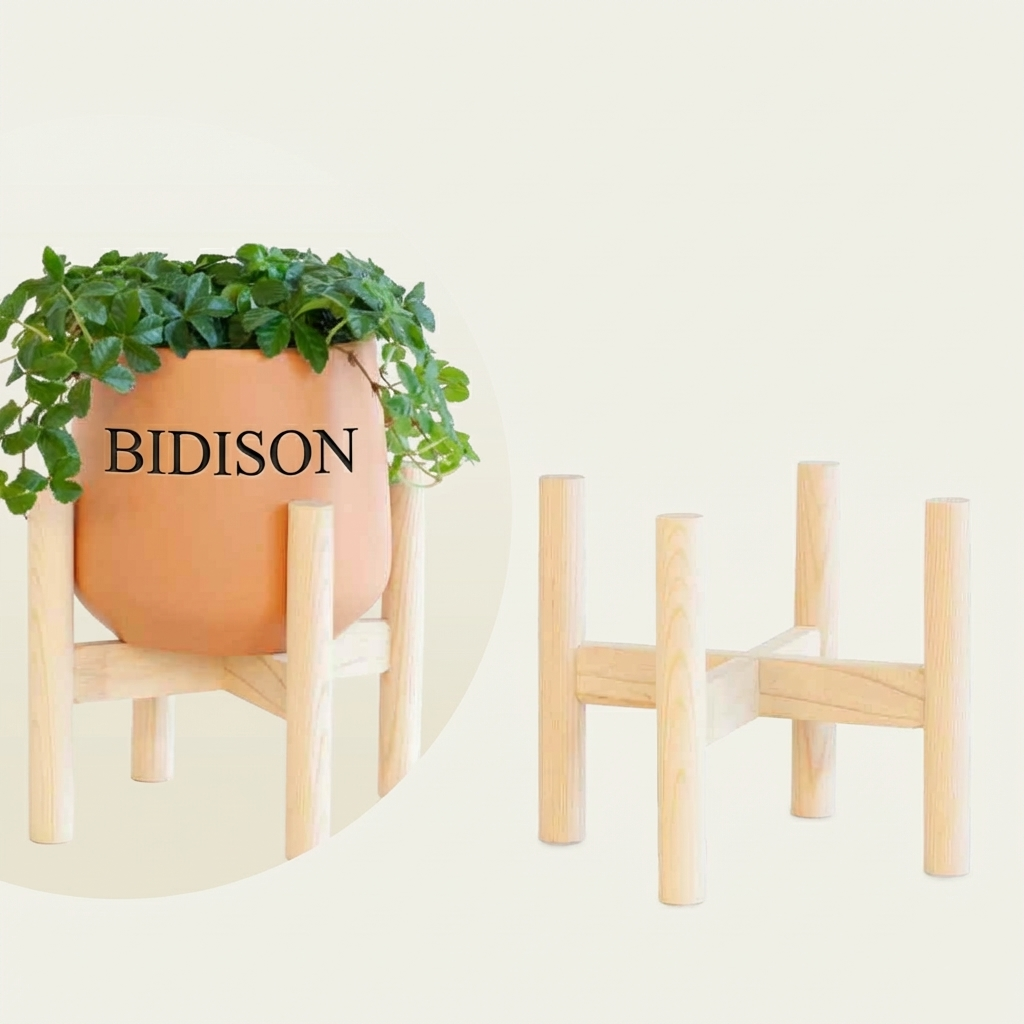 Holz Pflanzenständer