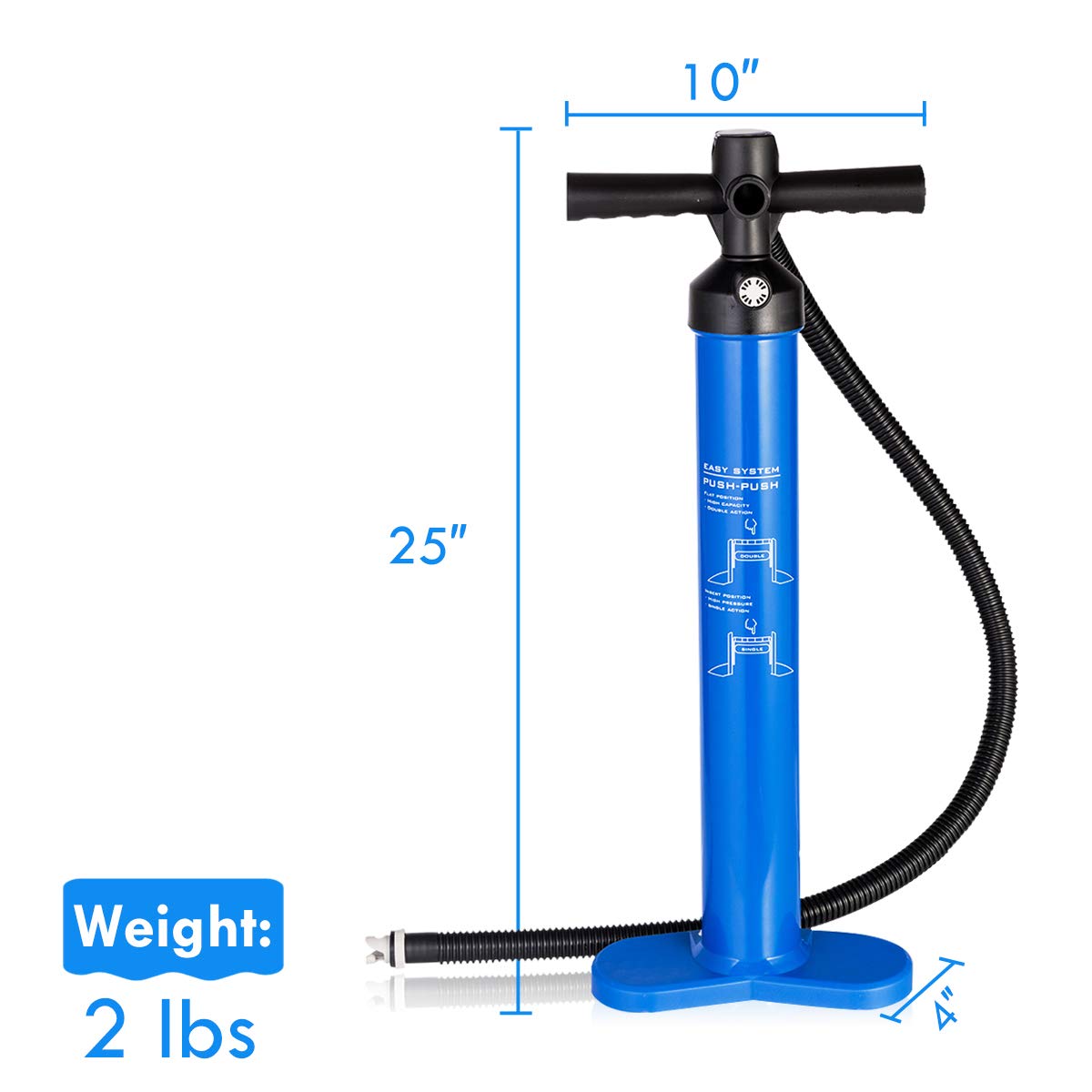 Goplus Double Action Hand Pump