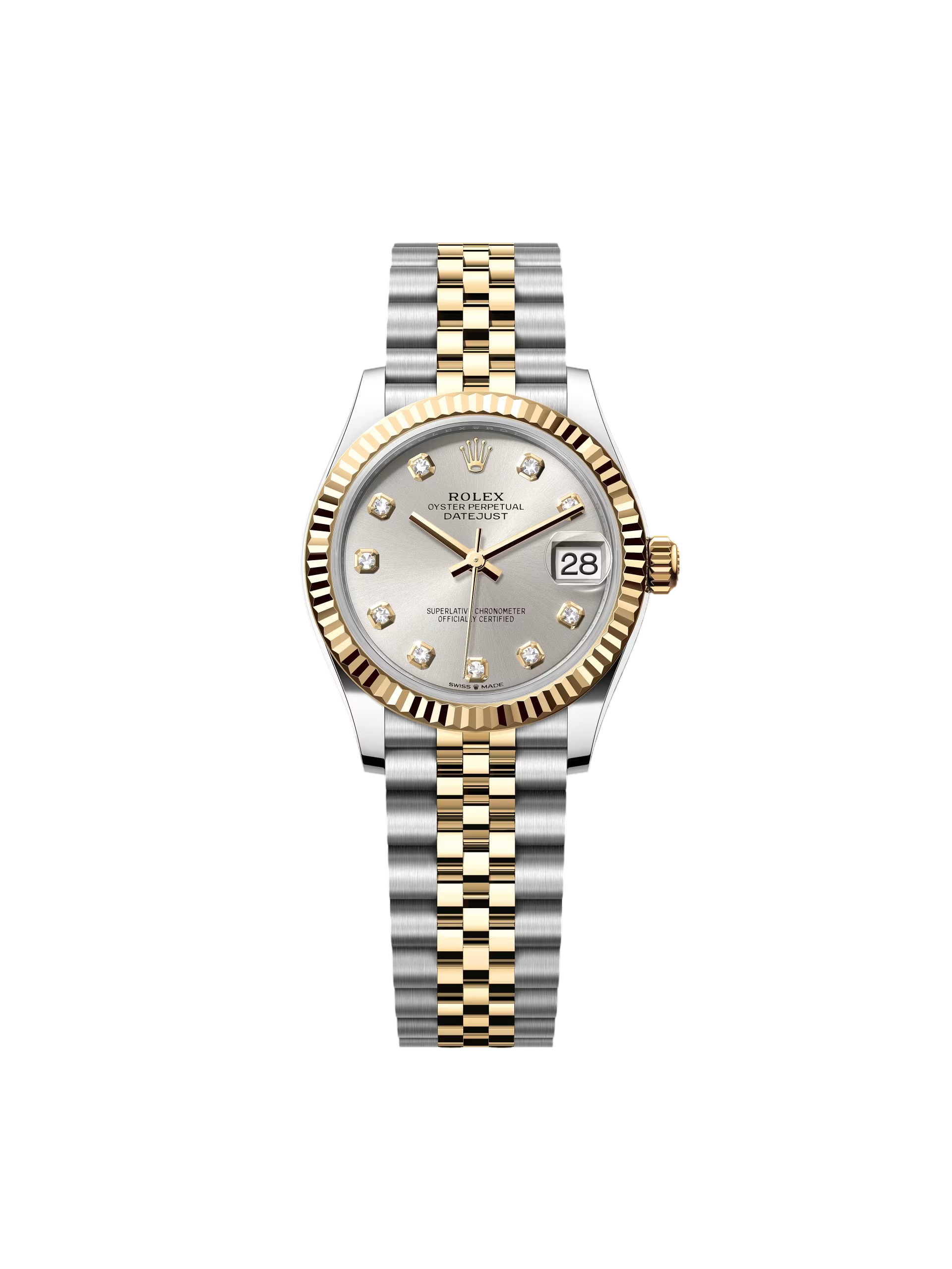 Rolex Datejust m278273-0019/0020 31mm Silver Dial Stainless Steel and Yellow Gold Oyster Watch
