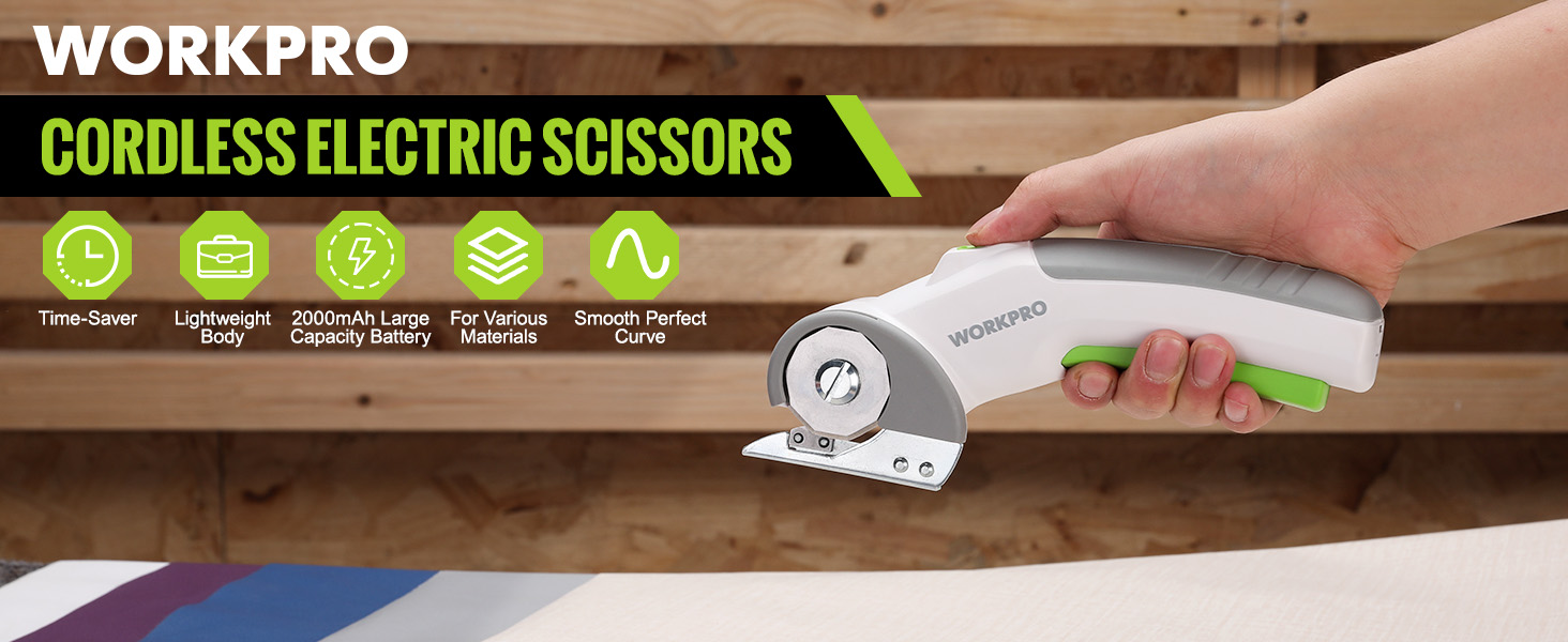 WORKPRO Cordless Electric Scissors