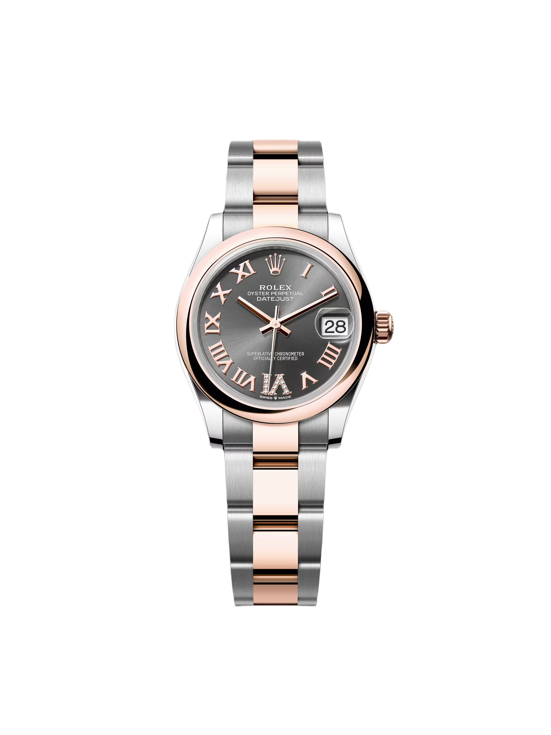 Rolex Datejust m278241-0029/0030 Slate 31mm Dial Oyster Bracelet Watch