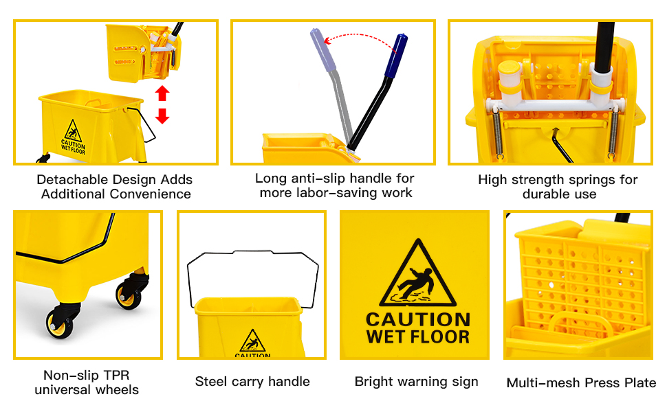 Commercial Mop Bucket