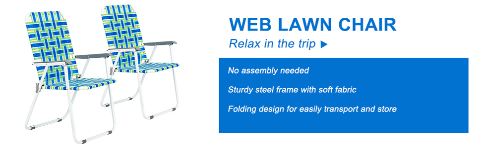 web lawn chair