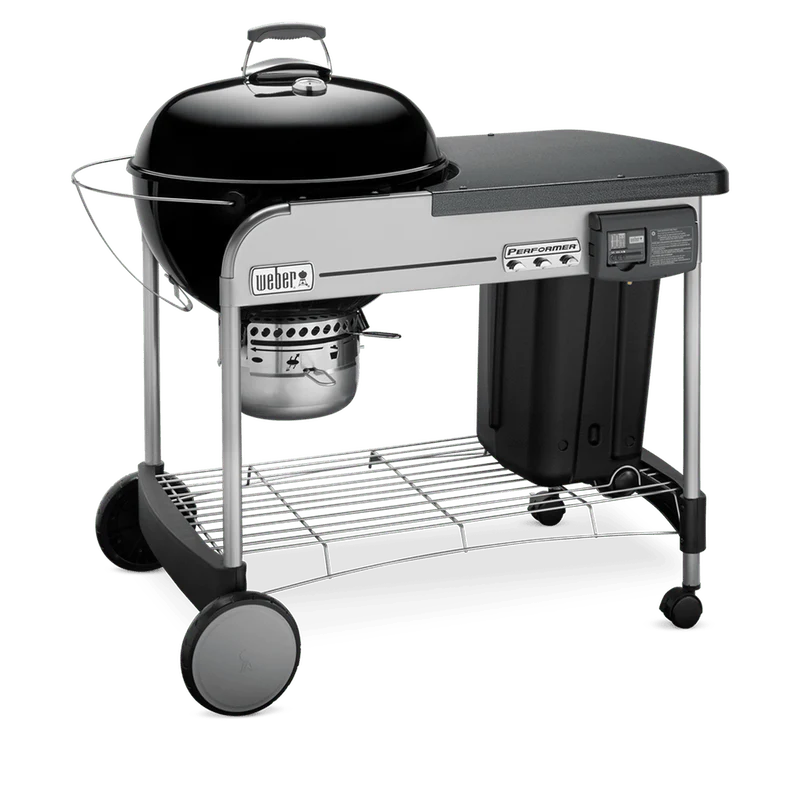 Weber Performer Deluxe 22′ Black Charcoal Grill