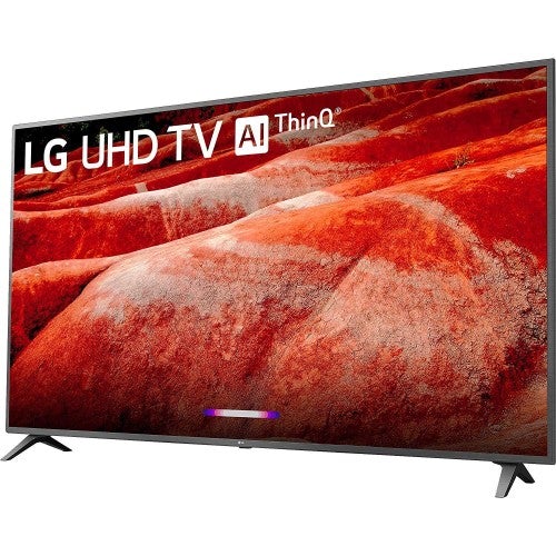 LG 82UM8070PUA 82′′ 4K HDR LED TV (2019) AI ThinQ with Deco Gear Soundbar Bundle
