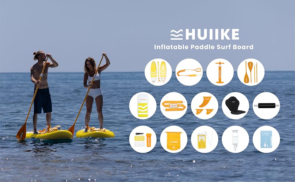 Inflatable paddle boards for adults includes premium items