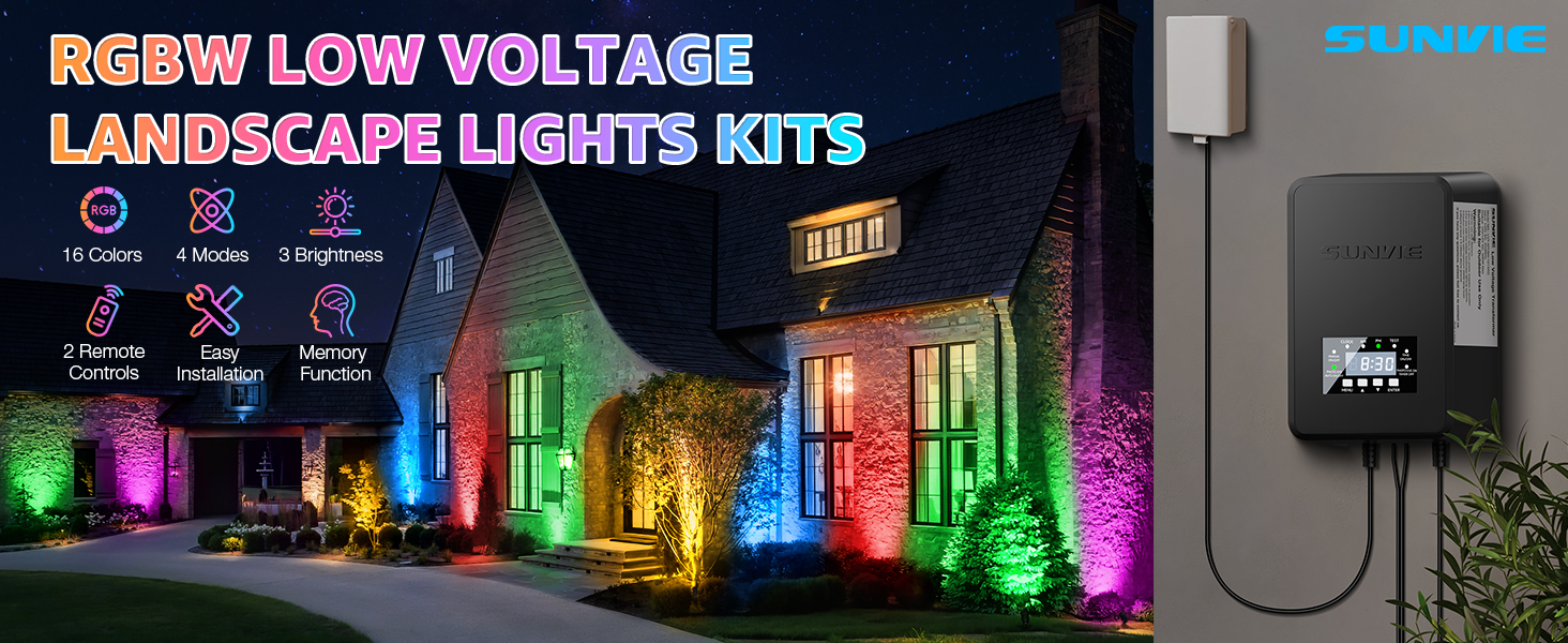 low voltage landscape lights
