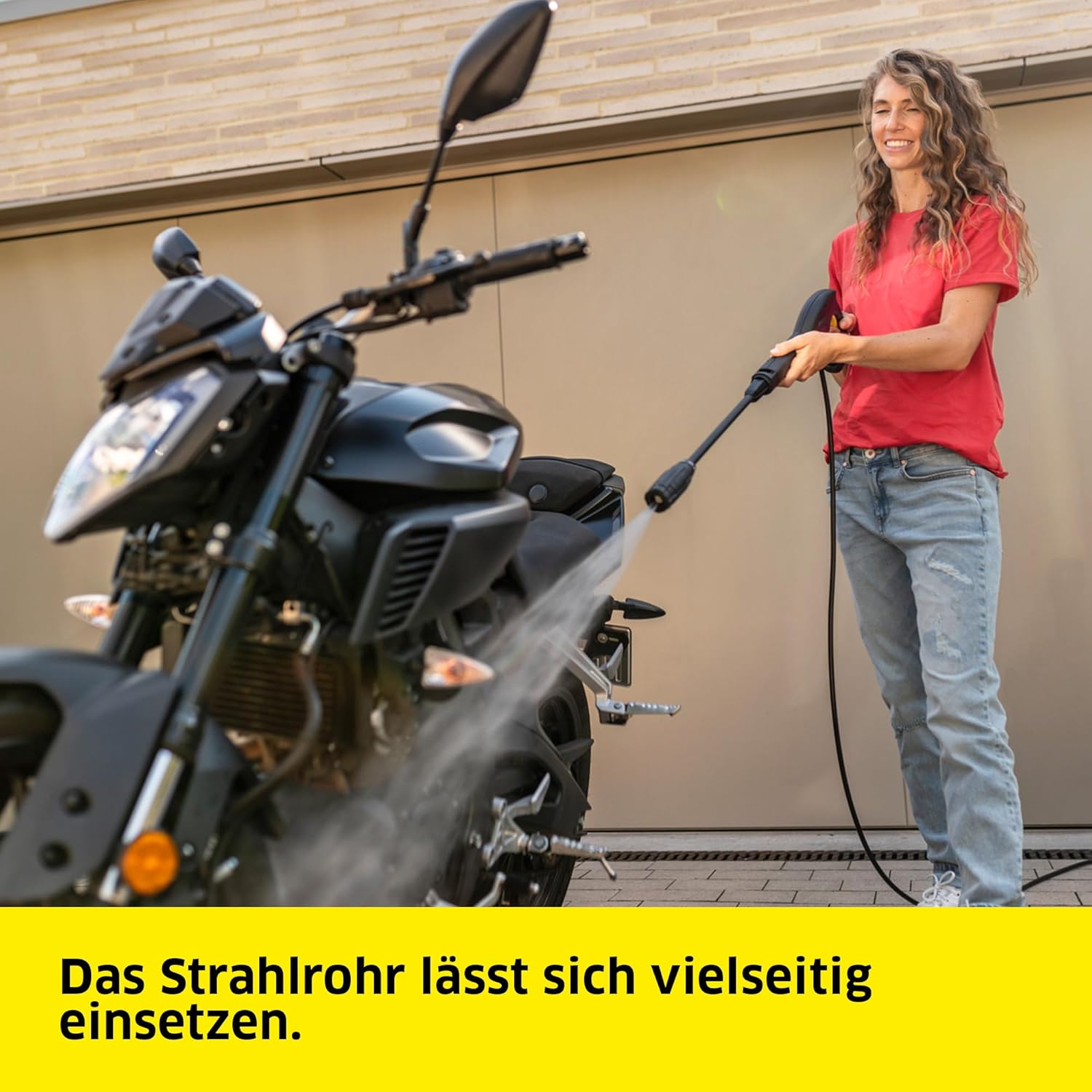 Kärcher Hochdruckreiniger K 4 Power Control Flex Home, Druck: max. 130 bar, Fördermenge: 420 l/h, Fläche: 30 m²/h, Wasserfilter, Gewicht: 11,5 kg, Hochdruckpistole, Dreckfräser, Strahlrohr, Home Kit