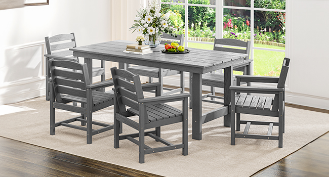 SERWALL outdoor dining set