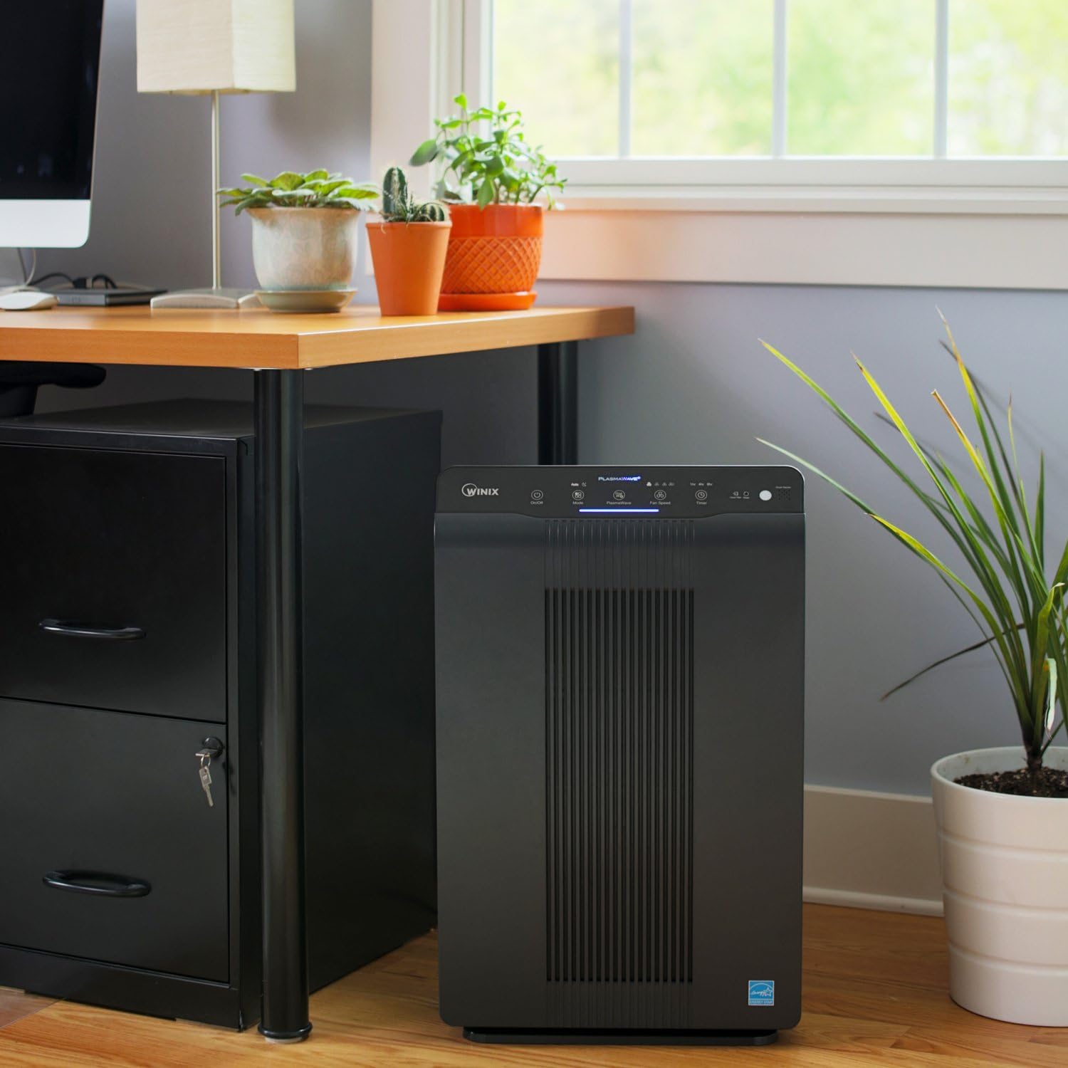 WINIX 5500-2 Air Purifier for Home Bedroom, CADR 390m³/h, 99m², Carbon & HEPA Filters Pollen Allergies Dust Smoke Odors, Air Cleaner Smart Sensor, Sleep Auto Mode