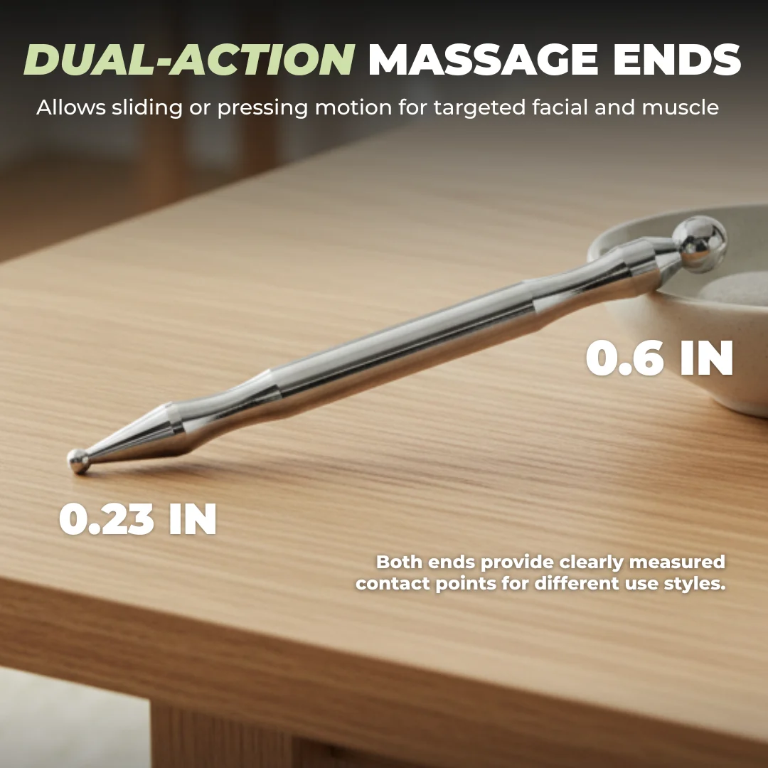 Stainless Steel Acupuncture Pen and Trigger Point Massager Tool