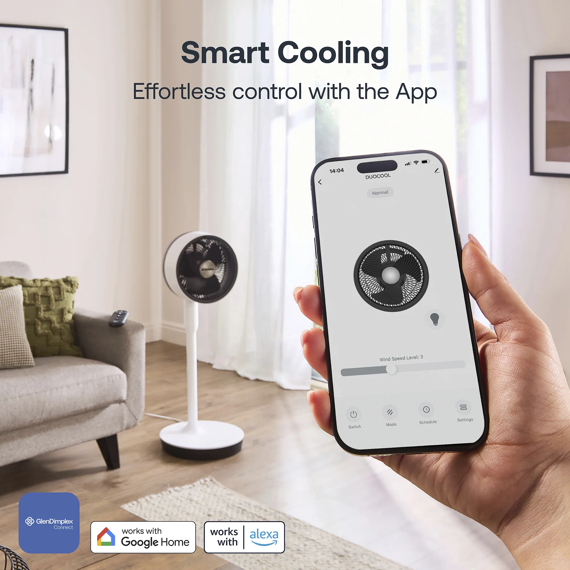 Dimplex DuoCool Smart 2-in-1 Fan