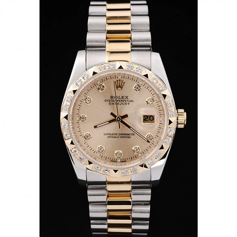 Superclone Rolex Datejust 36mm Gold Dial SRL41