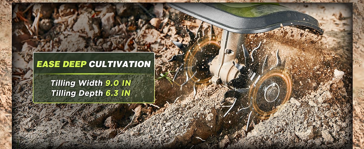  Rototiller for Gardening
