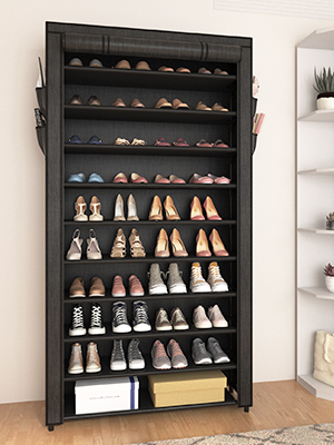 10 tier shoe rack
