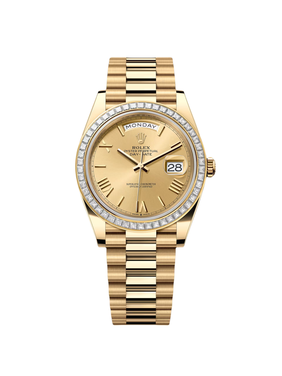 Rolex Day-Date 40mm 228398TBR-0003 Champagne Dial President Watch