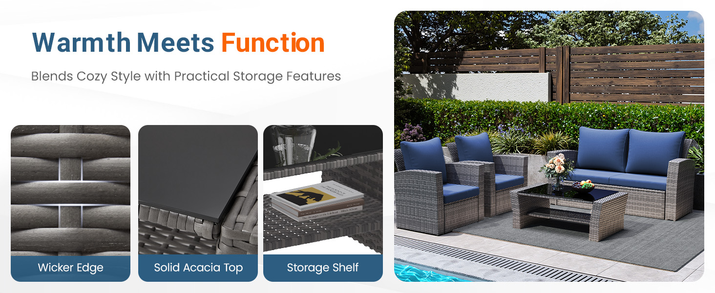 wicker patio furniture set ratten outdoor durniture