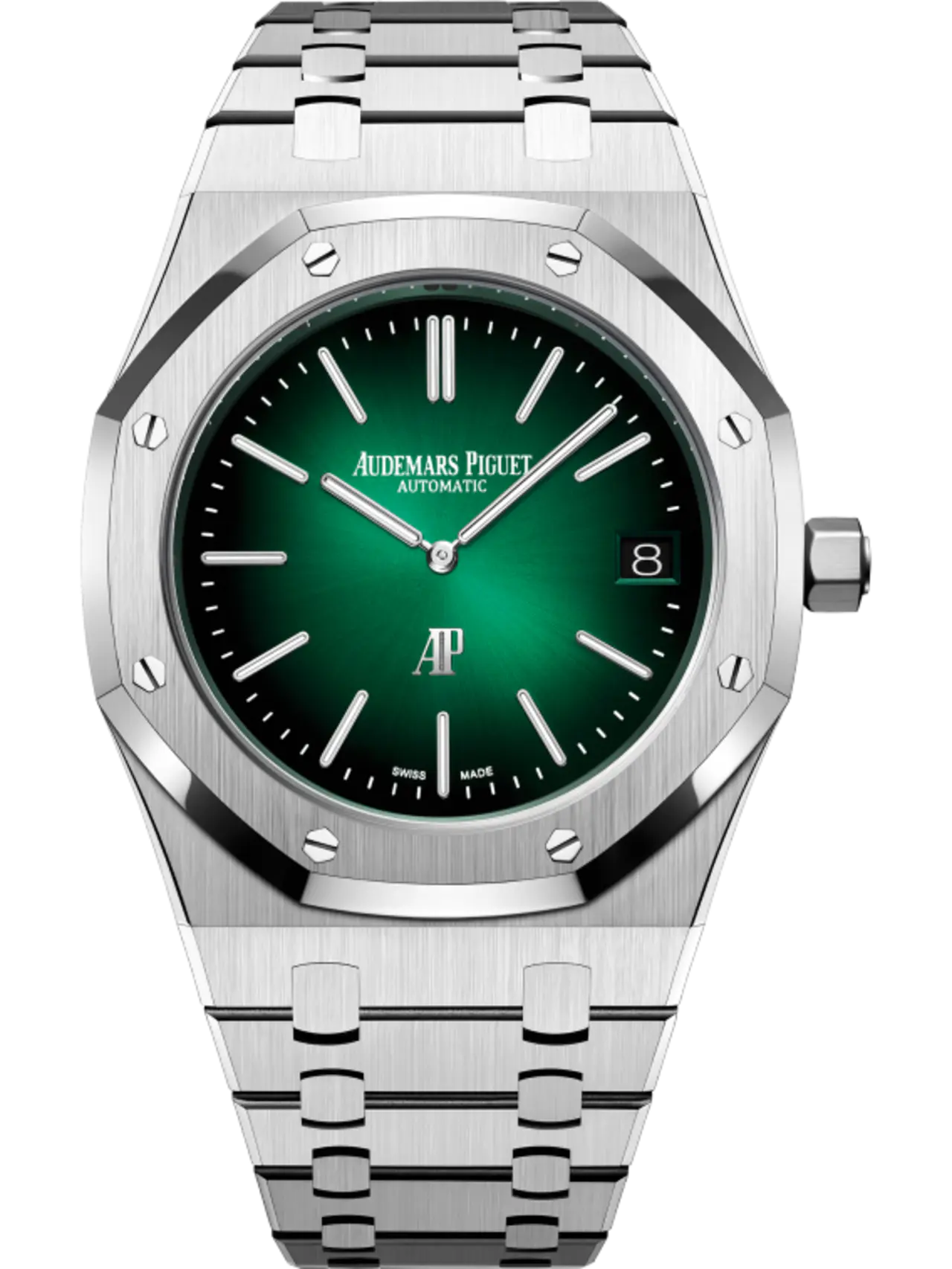 A&P ROYAL OAK “JUMBO” Smoked Green Dial 39mm