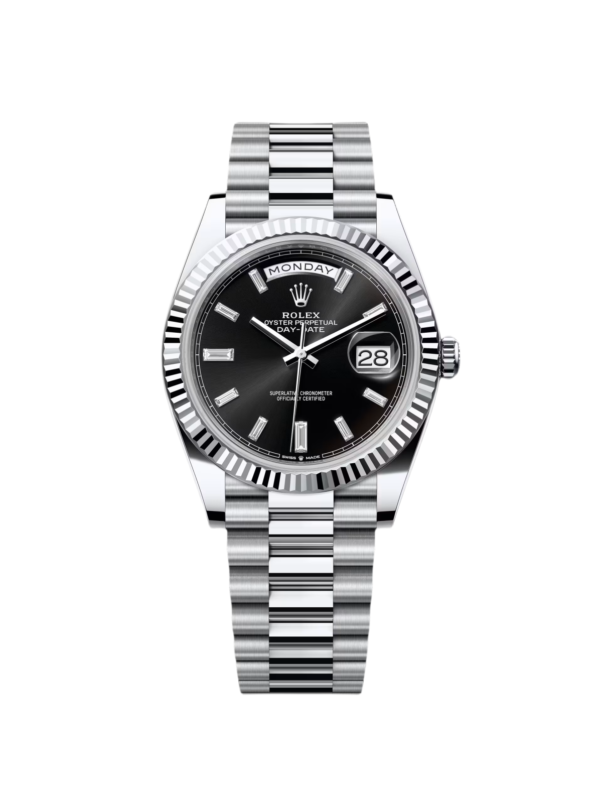 Rolex Day-Date 40mm Black Diamonds Dial 228236-0004