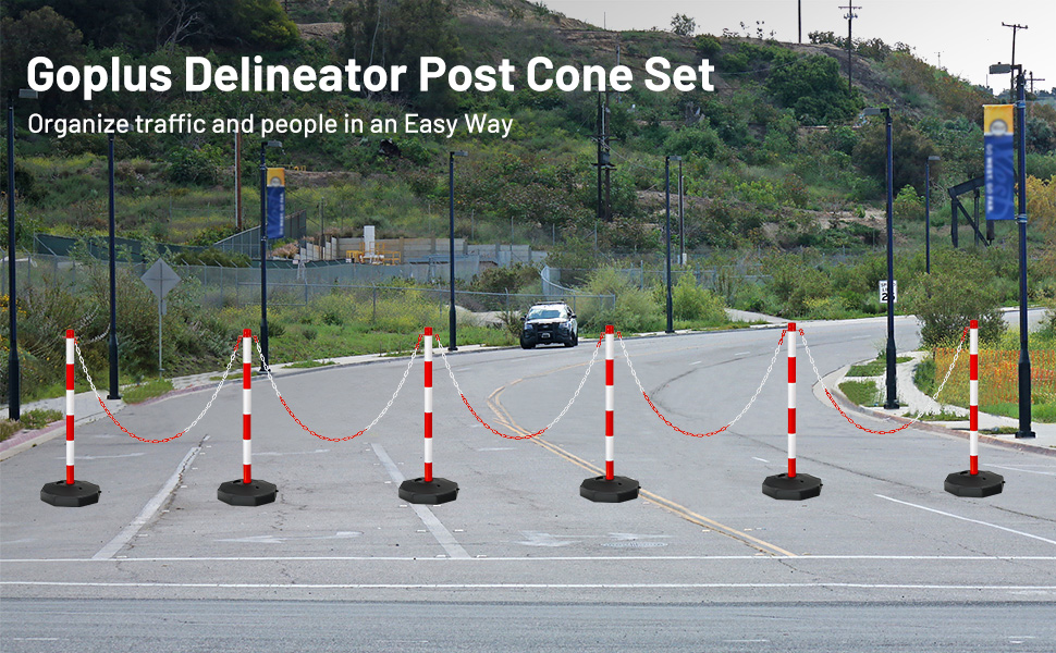 Delineator Post Cone