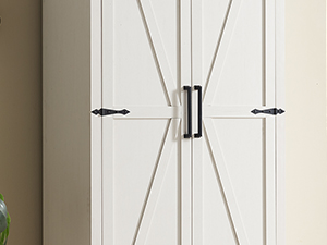 pantry cabinet with doors