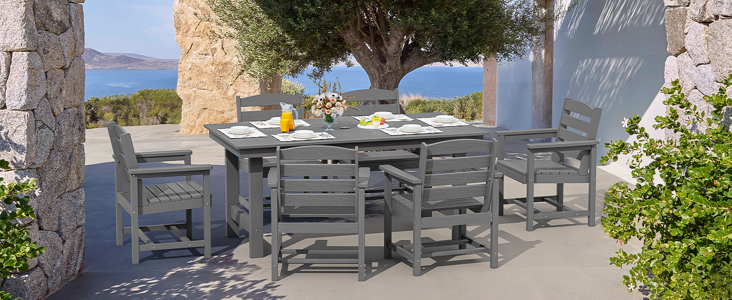 outdoor dining set for 6