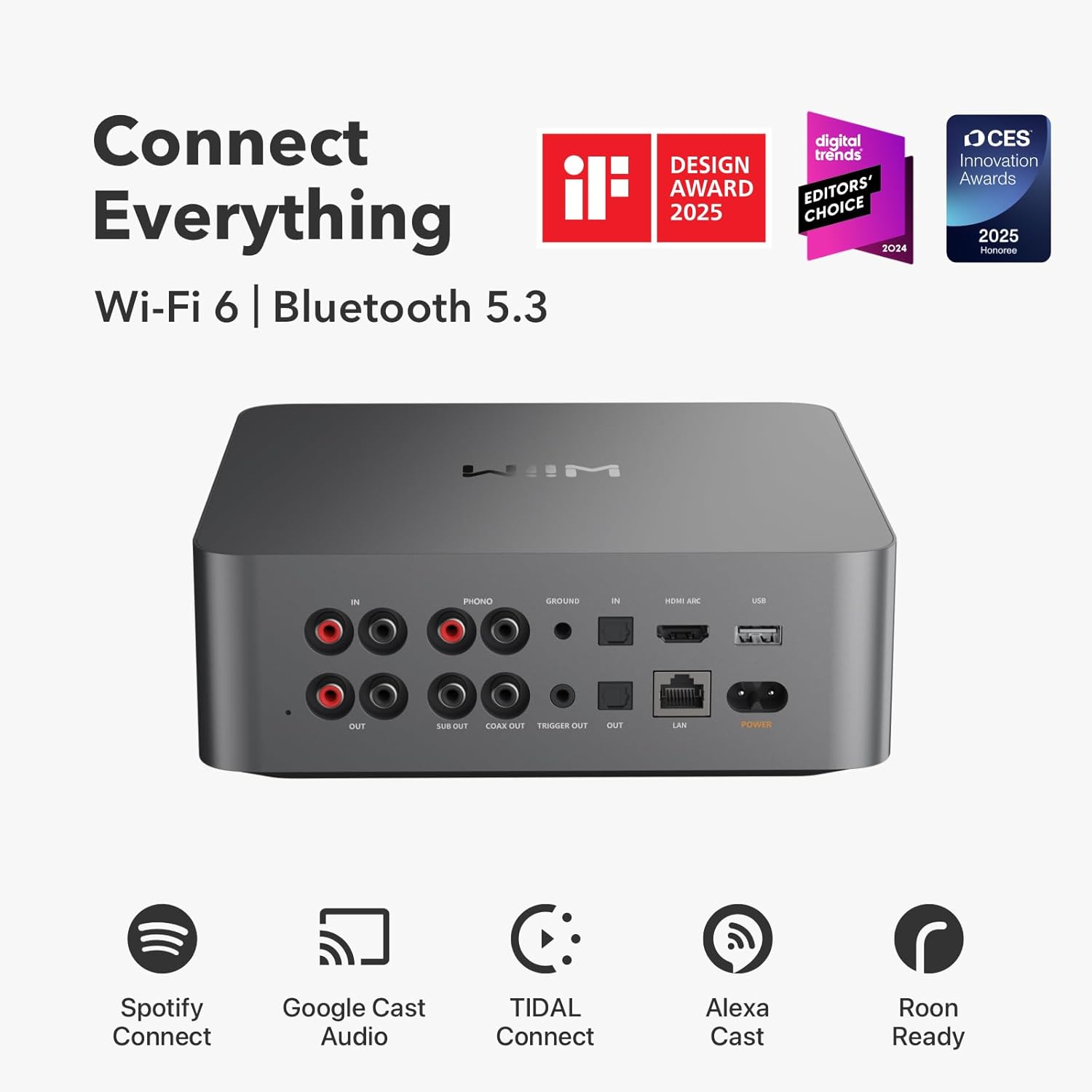 Ultra Music Streamer & Digital Preamp with Touchscreen