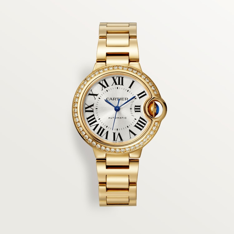 BALLON BLEU Diamond Yellow Gold 33mm