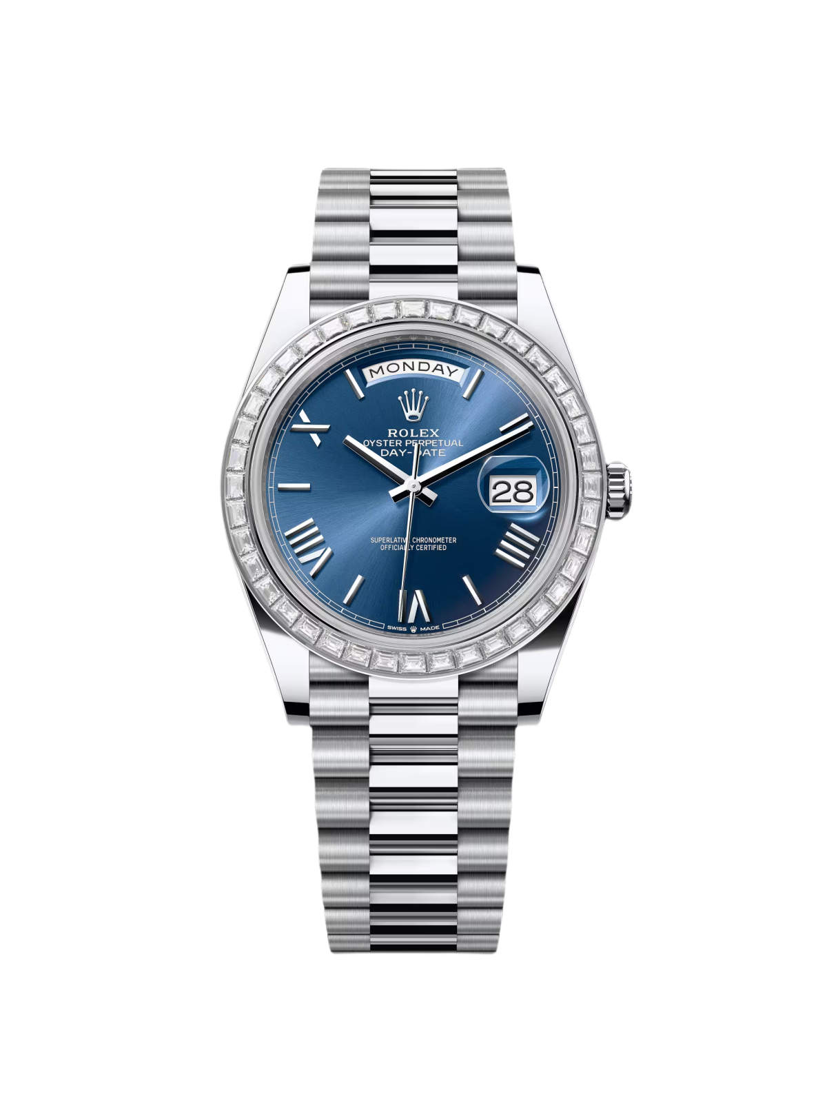 Rolex Day-Date 40mm 228396TBR-0026 Blue Roman Dial