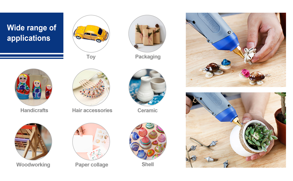 WORKPRO 100-PACK Hot Mini Glue Sticks