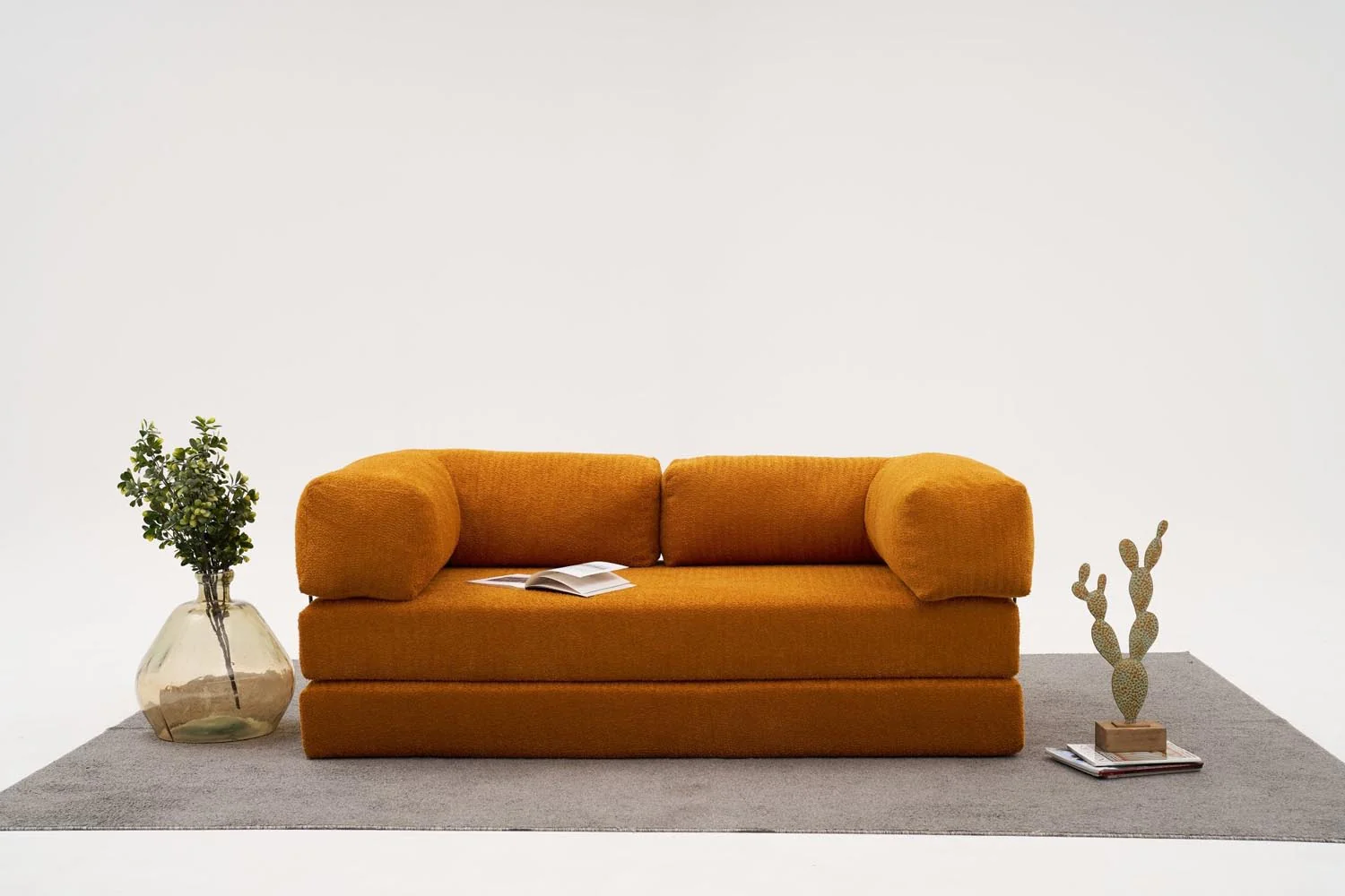 Comfort 3er Sofa - Orange