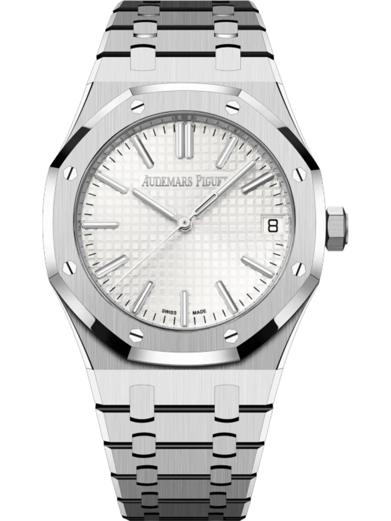 A&P ROYAL OAK Silver-Toned Dial 41mm