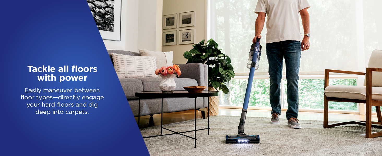 Tackle all floors with power