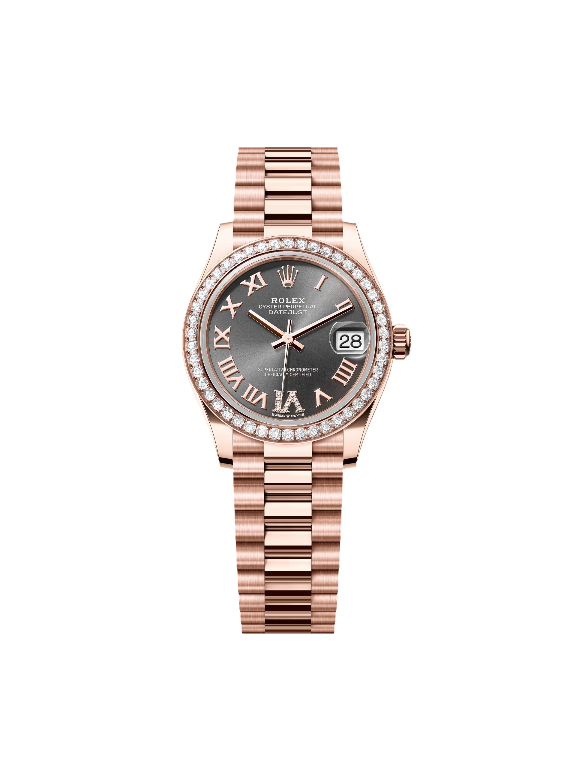 Rolex Datejust m278285RBR-0027 Slate Dial 31mm