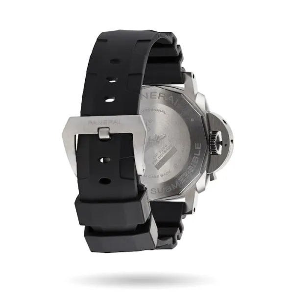 Panerai Submersible Men Automatic Blue Rubber Watch PAM00692
