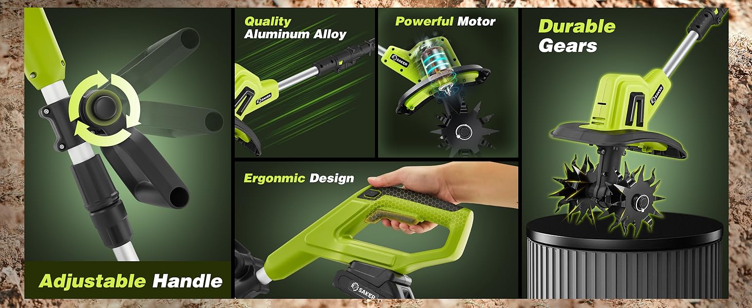  Rototiller for Gardening