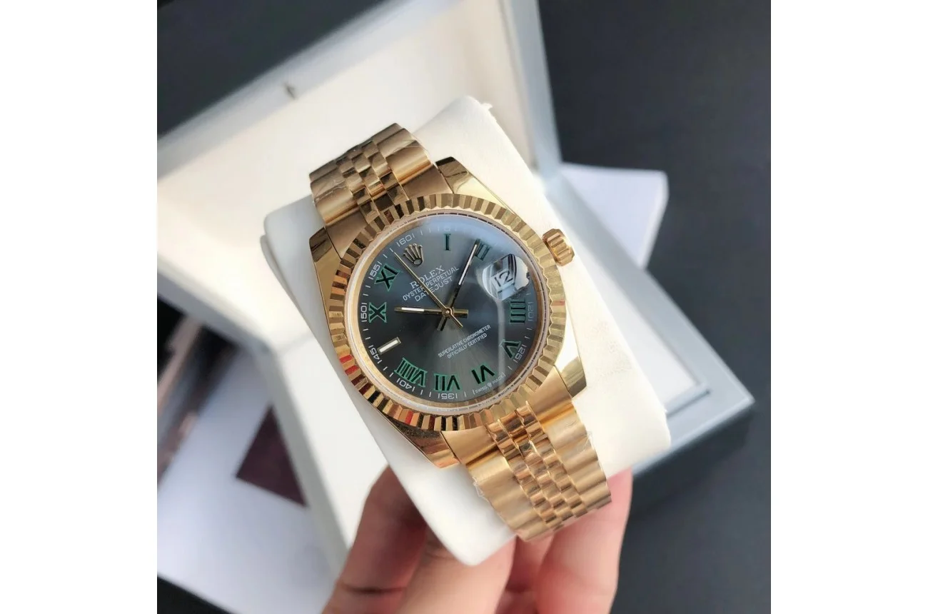 Couple Watches Rolex Datejust 36/28mm RG/RG Jubilee Bracelet