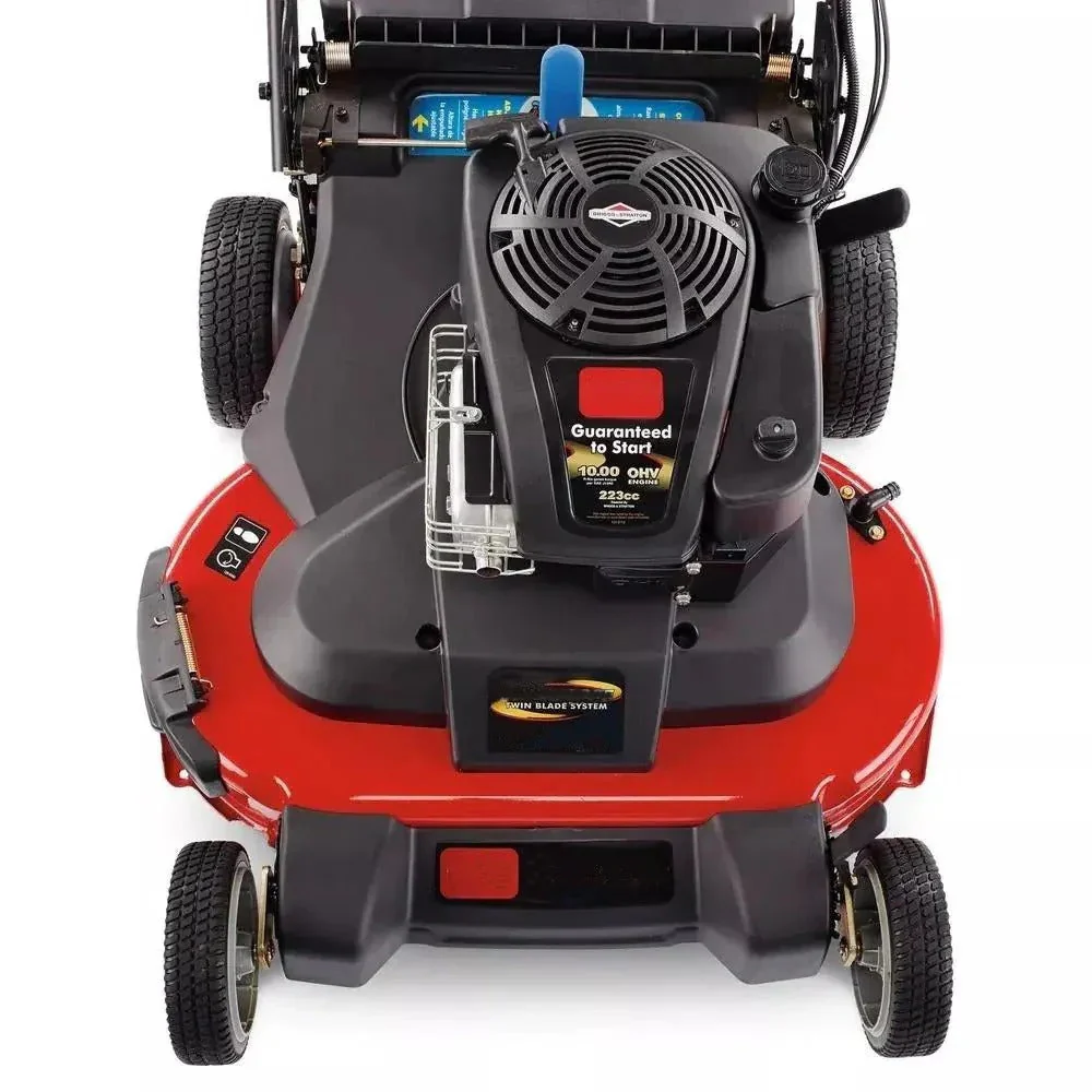 30-inch self-propelled petrol lawnmower with personal speed