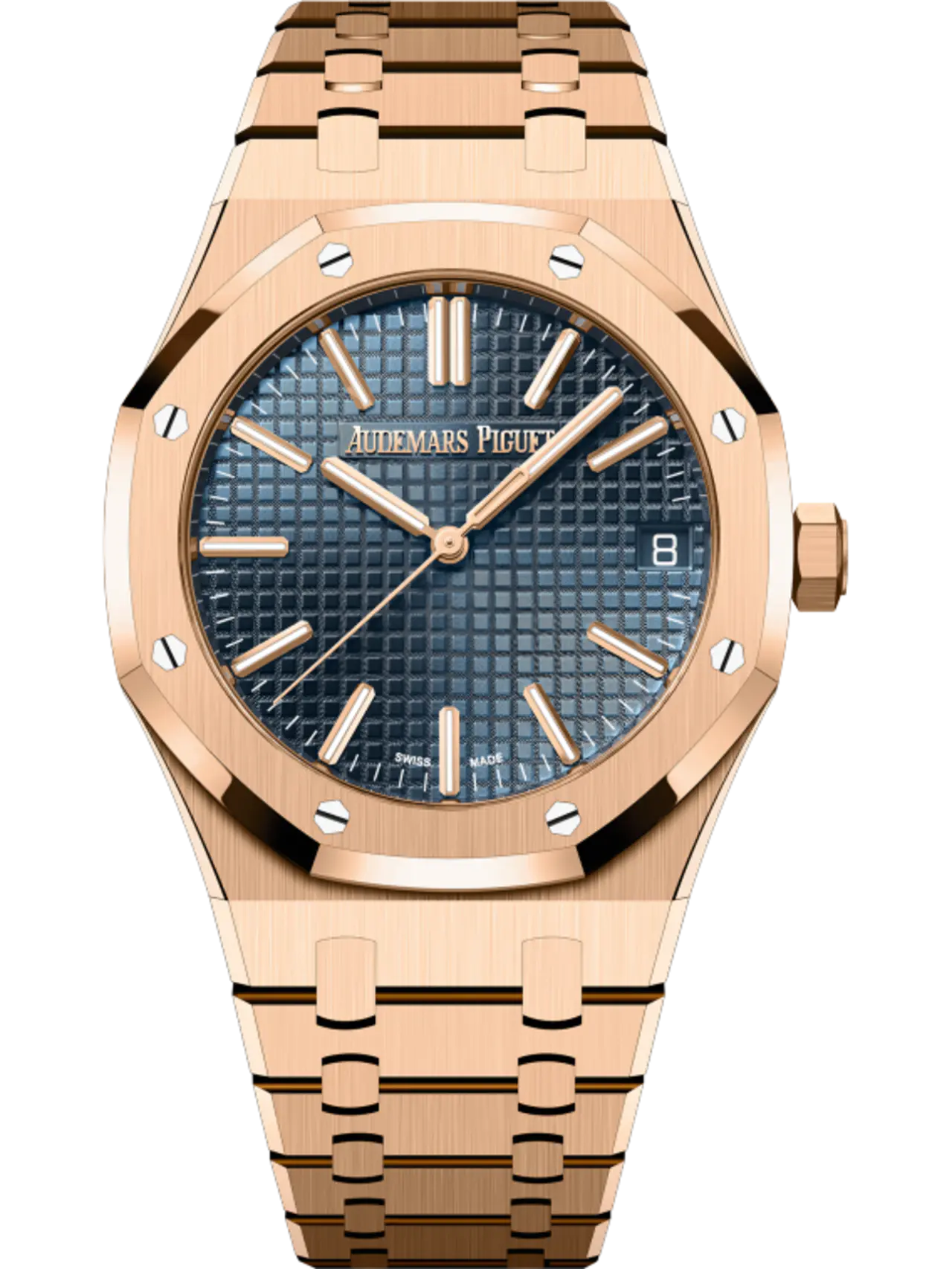 A&P ROYAL OAK Pink Gold “Night Blue Cloud 50” Dial 41mm
